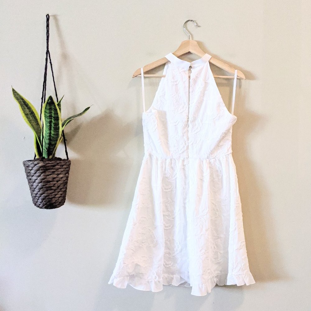 NWT Ted Baker Lorene Embroidered Skater Dress - Picture 7 of 8
